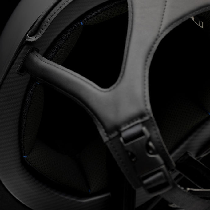 Samshield 2.0 Shadowglossy Helmet - Alcantara Top - Crystal Fabric ...